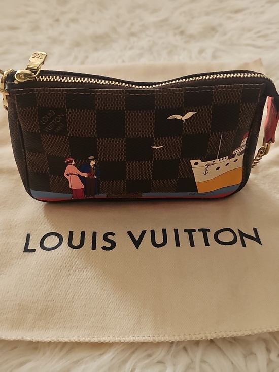 Louis Vuitton Handbags - LV 2016 Damier Ebene Translantic Mini Pochette Accessories